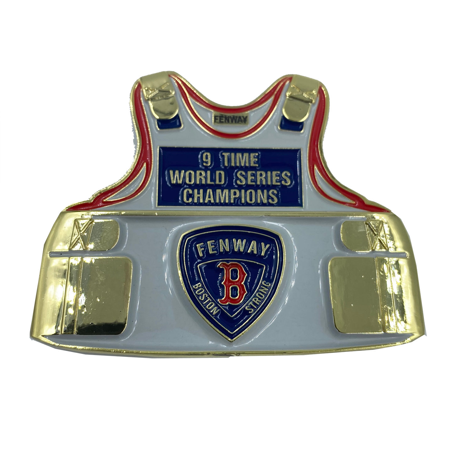 BB-004 Fenway Park Boston Red Sox Police Challenge Coin Thin Blue Line Boston Strong medallion