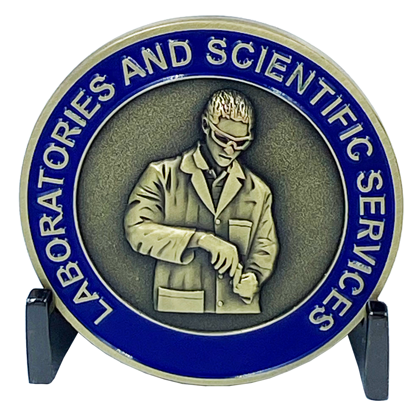 DL7-06 CBP Forensics Scientist Laboratories and Scientific Services Border Patrol Field Operations AMO Challenge Coin