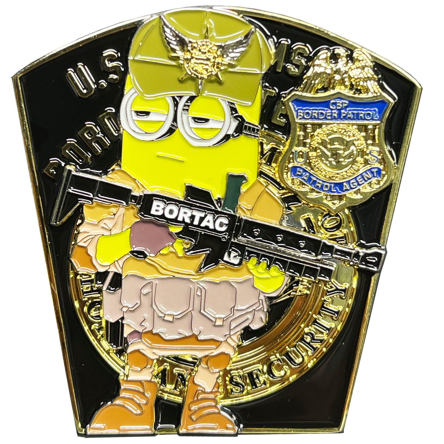 Discontinued BL14-007 Border Patrol Agent Bortac Operator CBP BPA Thin Green Line Challenge Coin