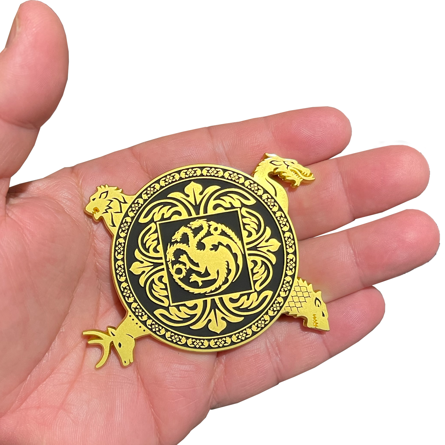 EL7-05 GoT challenge coin Game of Thrones Targaryen Lannister Baratheon Stark