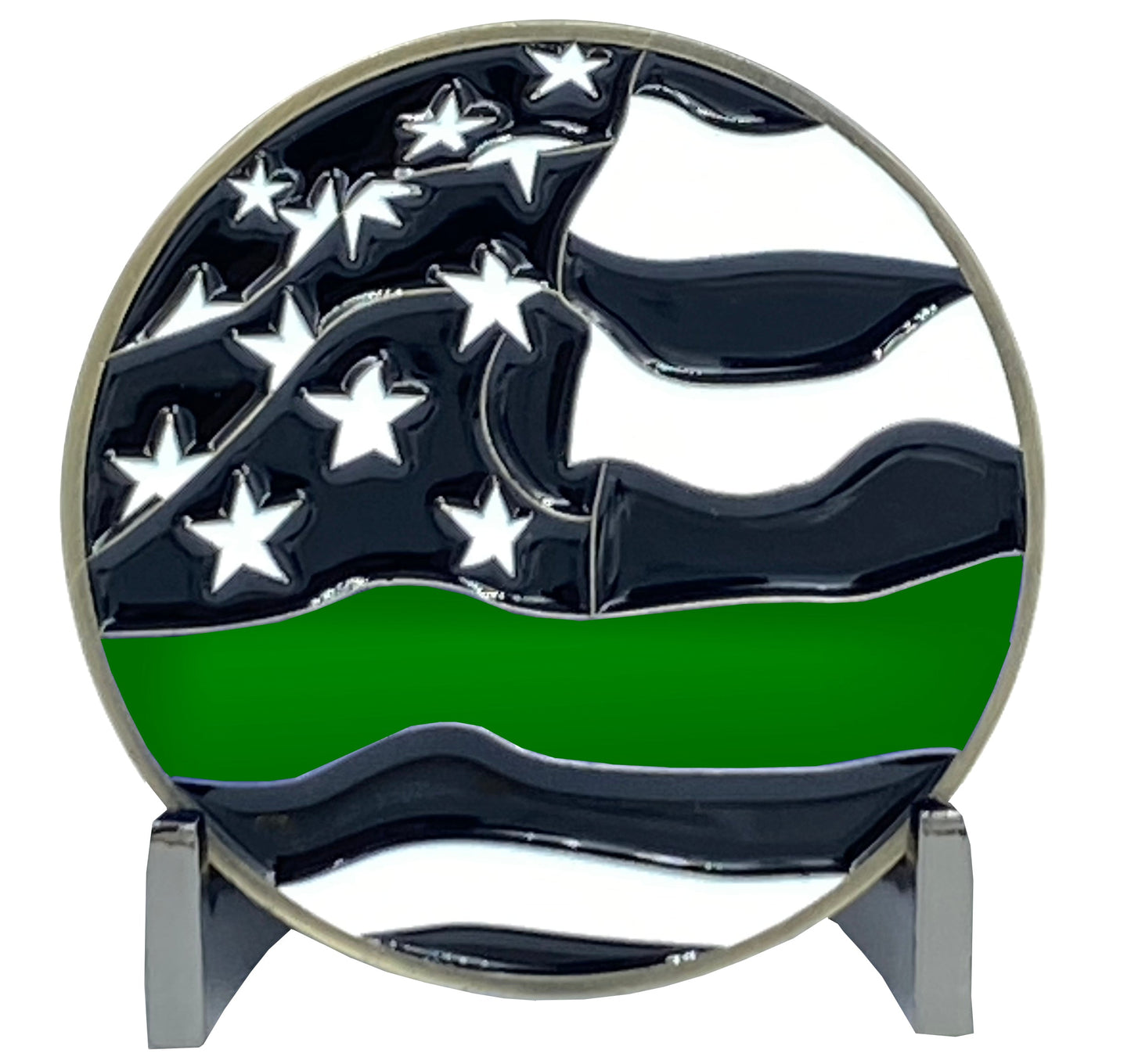 GG-022 King Neptune Marine Patrol Thin Green Line Police Deputy Sheriff CBP Border Patrol