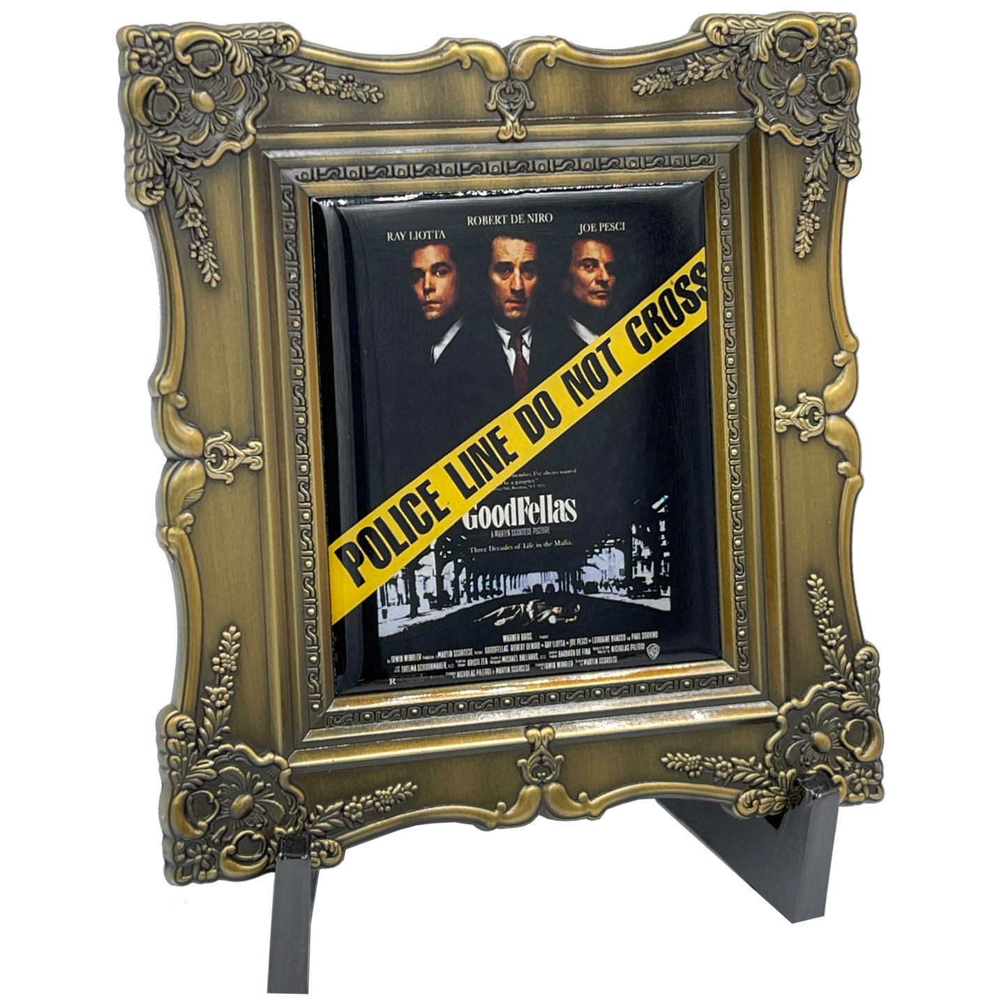 Discontinued BL4-012 Good Fellas NYPD Fuggedaboutit Movie Poster Challenge Coin NITRO Organized Crime Control Bureau