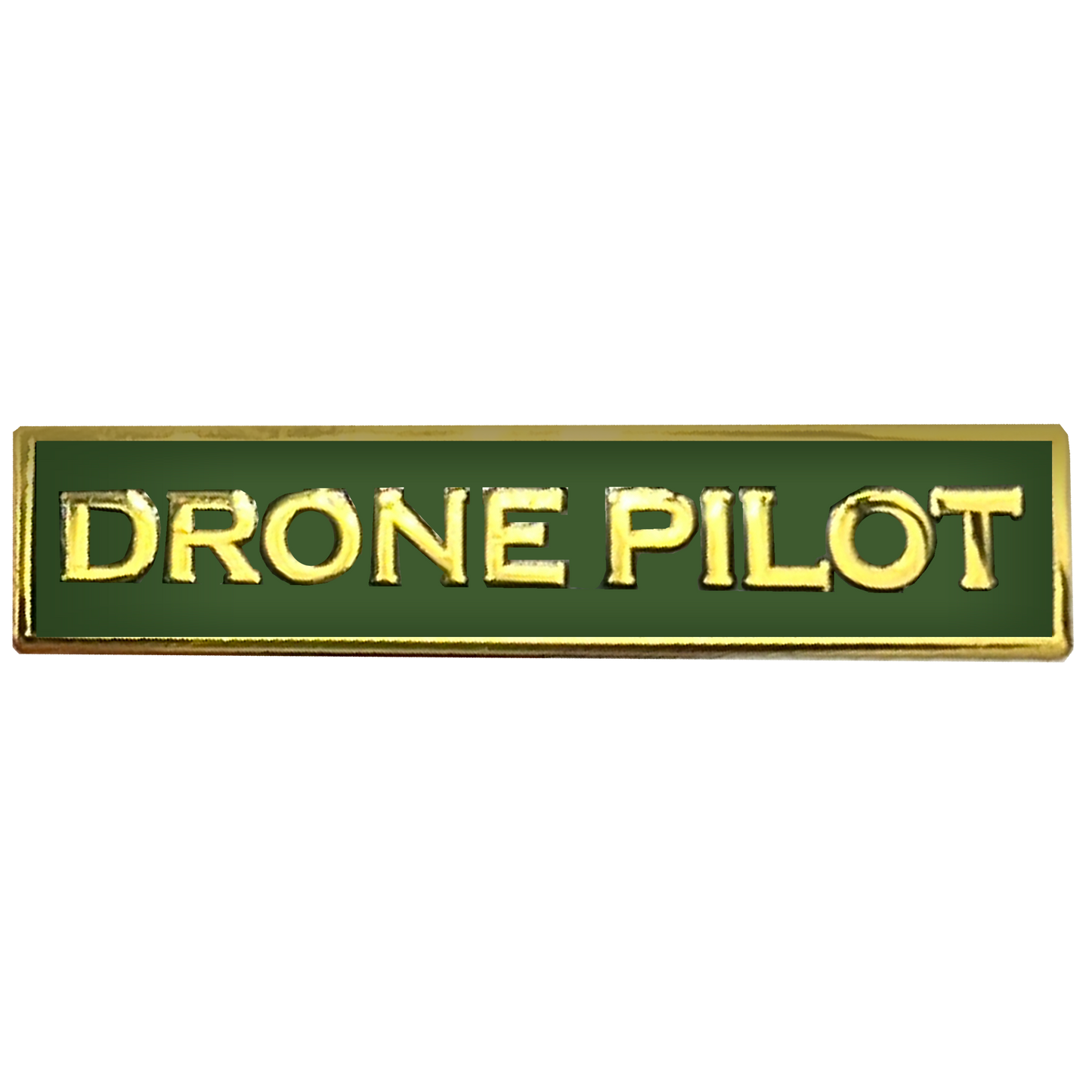 PBX-003-F DRONE PILOT Green Commendation Bar Pin Border Patrol Security Military Army Marines