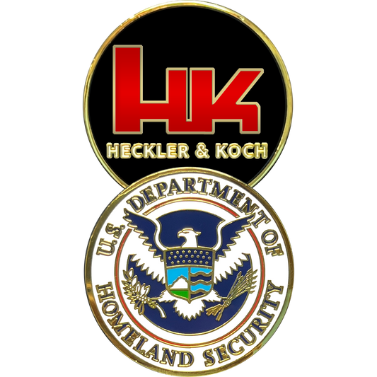GL1-016 HK CBP HSI Border Patrol Field Ops FAM FEMA Secret Service Challenge Coin