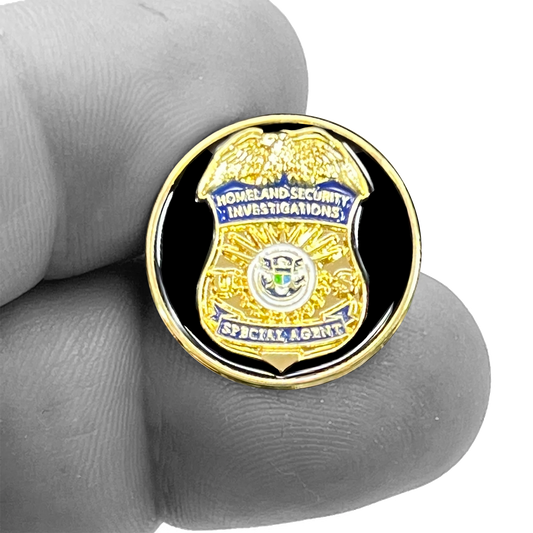 KCB-001-H HSI Special Agent Lapel Pin
