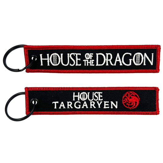 BL15-005 TARGARYEN GoT Keychain or Luggage Tag or zipper pull