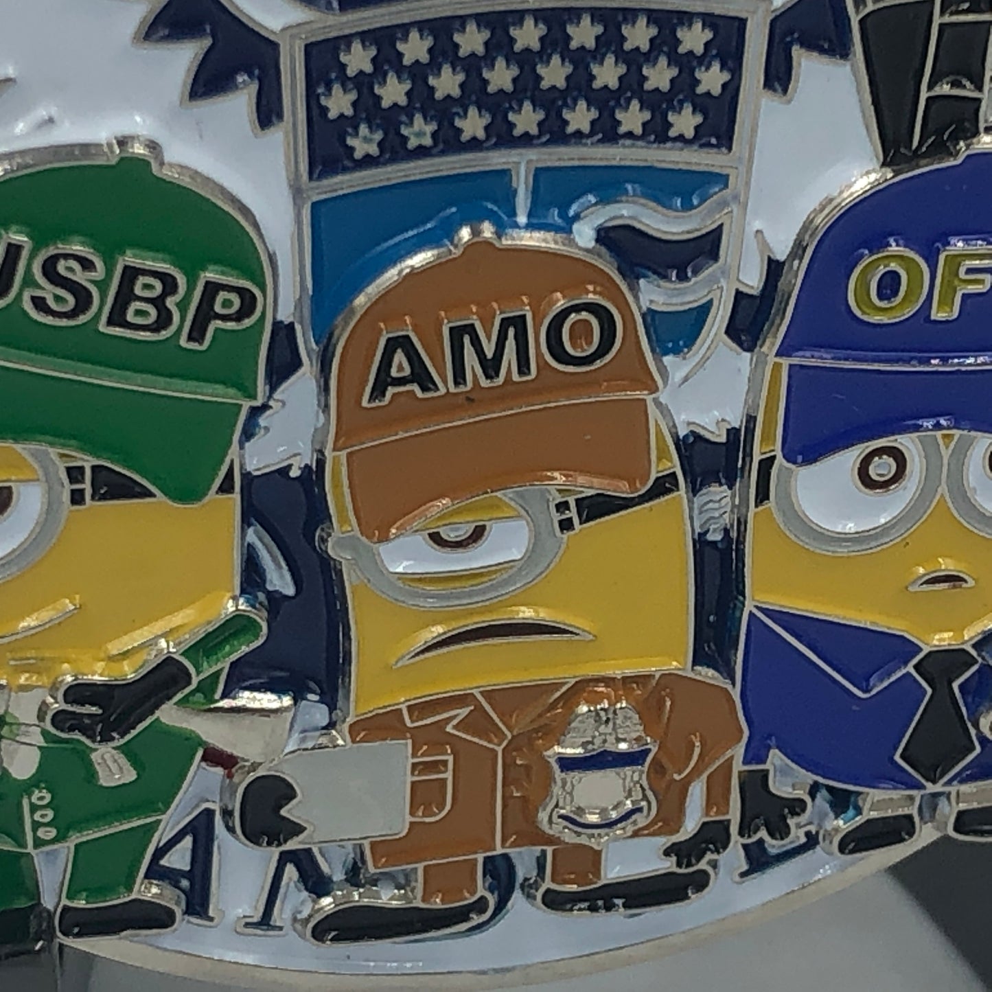 KK-015 CBP Challenge Coin Border Patrol HSI Field Operations