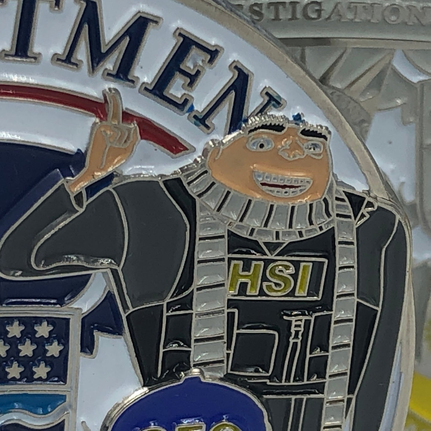 KK-015 CBP Challenge Coin Border Patrol HSI Field Operations