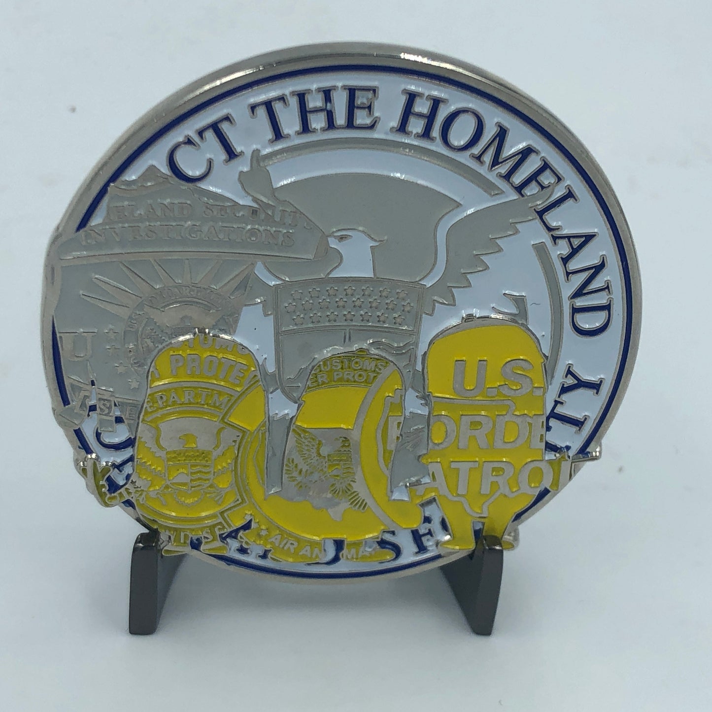 KK-015 CBP Challenge Coin Border Patrol HSI Field Operations