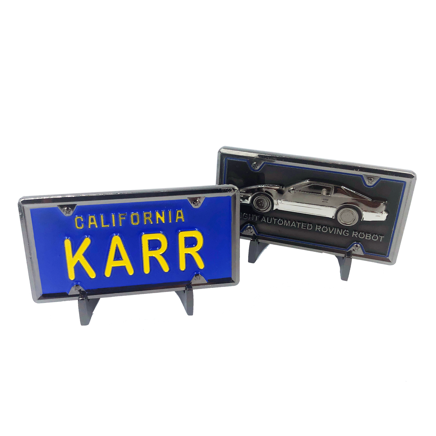 KK-019 KARR License Plate Challenge Coin Medallion (not Knight Rider)