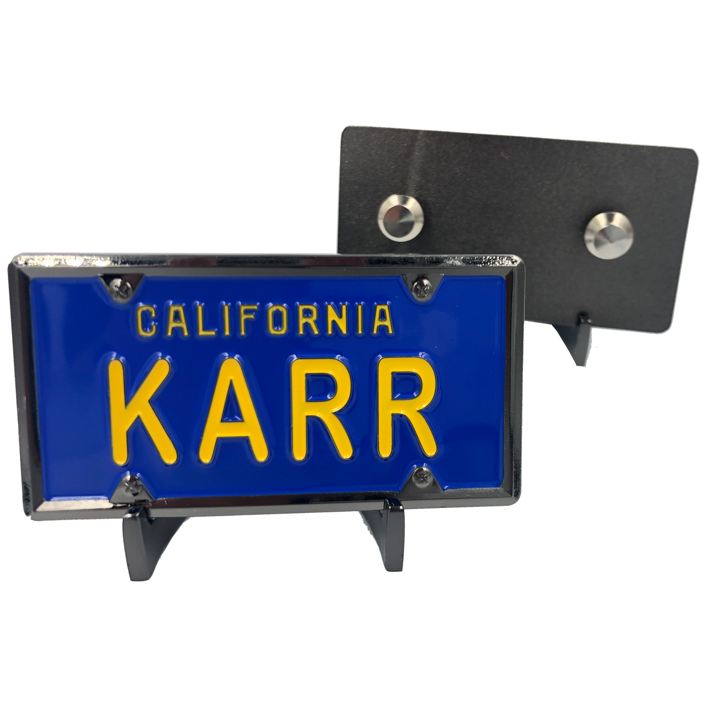 discontinued KK-018 KARR License Plate pin (not Knight Rider KITT)