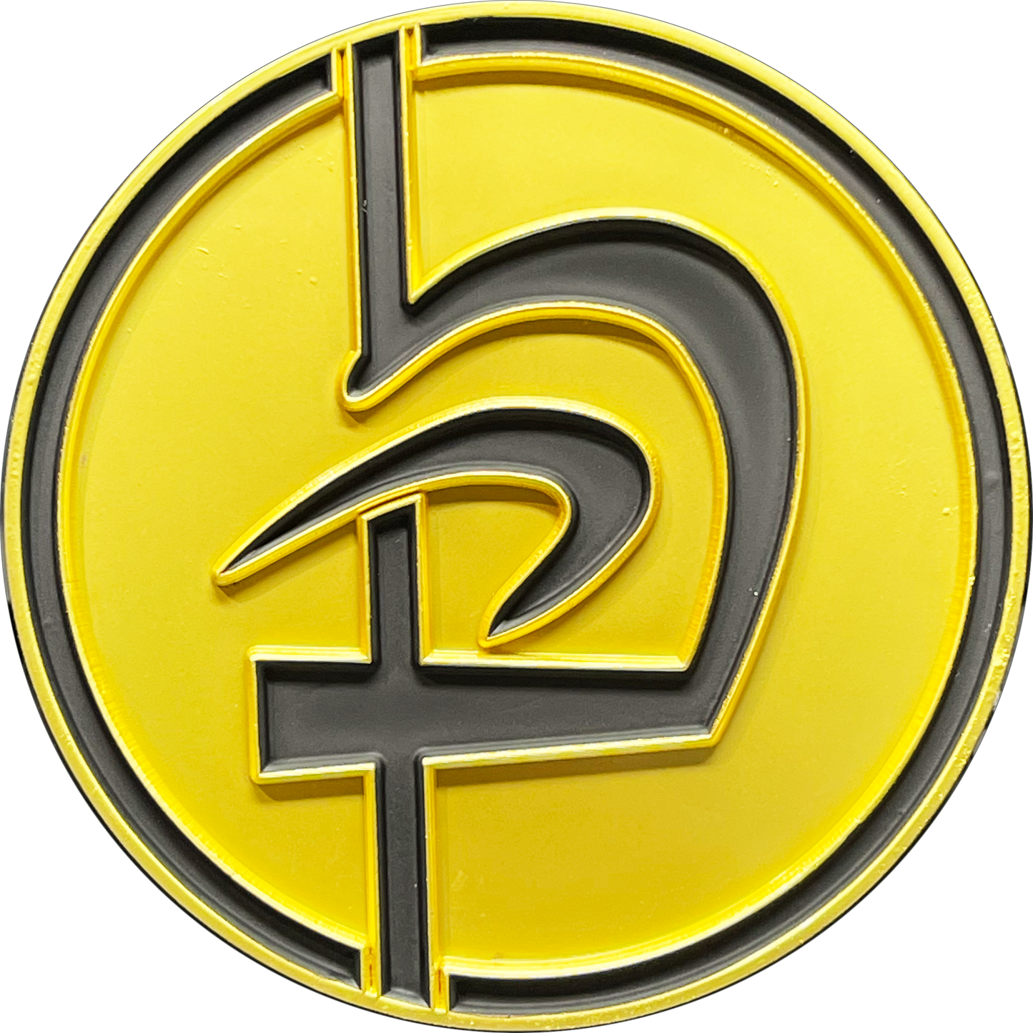 BL14-001 KRAV MAGA Israeli Combat System Gold Challenge Coin