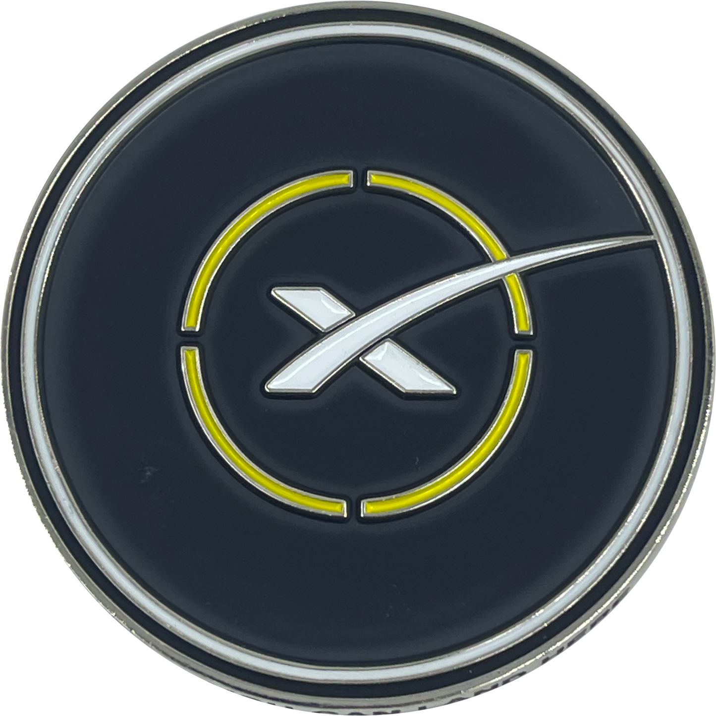 BL12-9 SpaceX Landing Pad Challenge Coin Landing Zone
