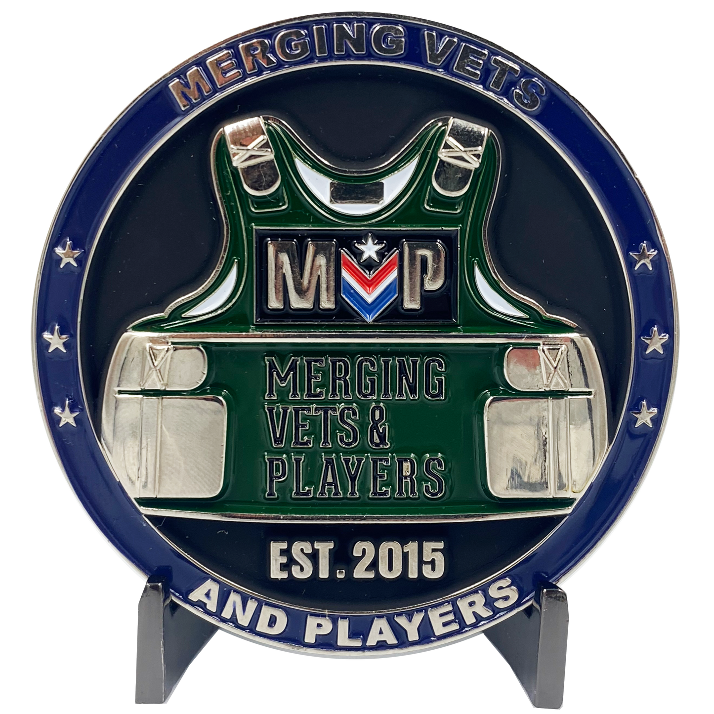 DL11-12 Official Limited Edition MVP Pandemic Heroes Challenge Coins Merging Vets and Players