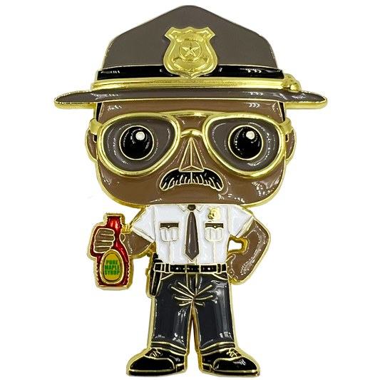 discontinued EL9-009A Super Troopers Cup The Bawls Challenge Coin Police State Trooper