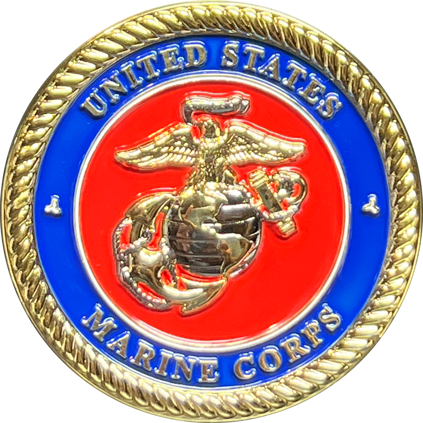EL11-013 Protectors of the Homeland Semper Fi CBP HSI FAM Secret Service US Marines Challenge Coin Military Veteran