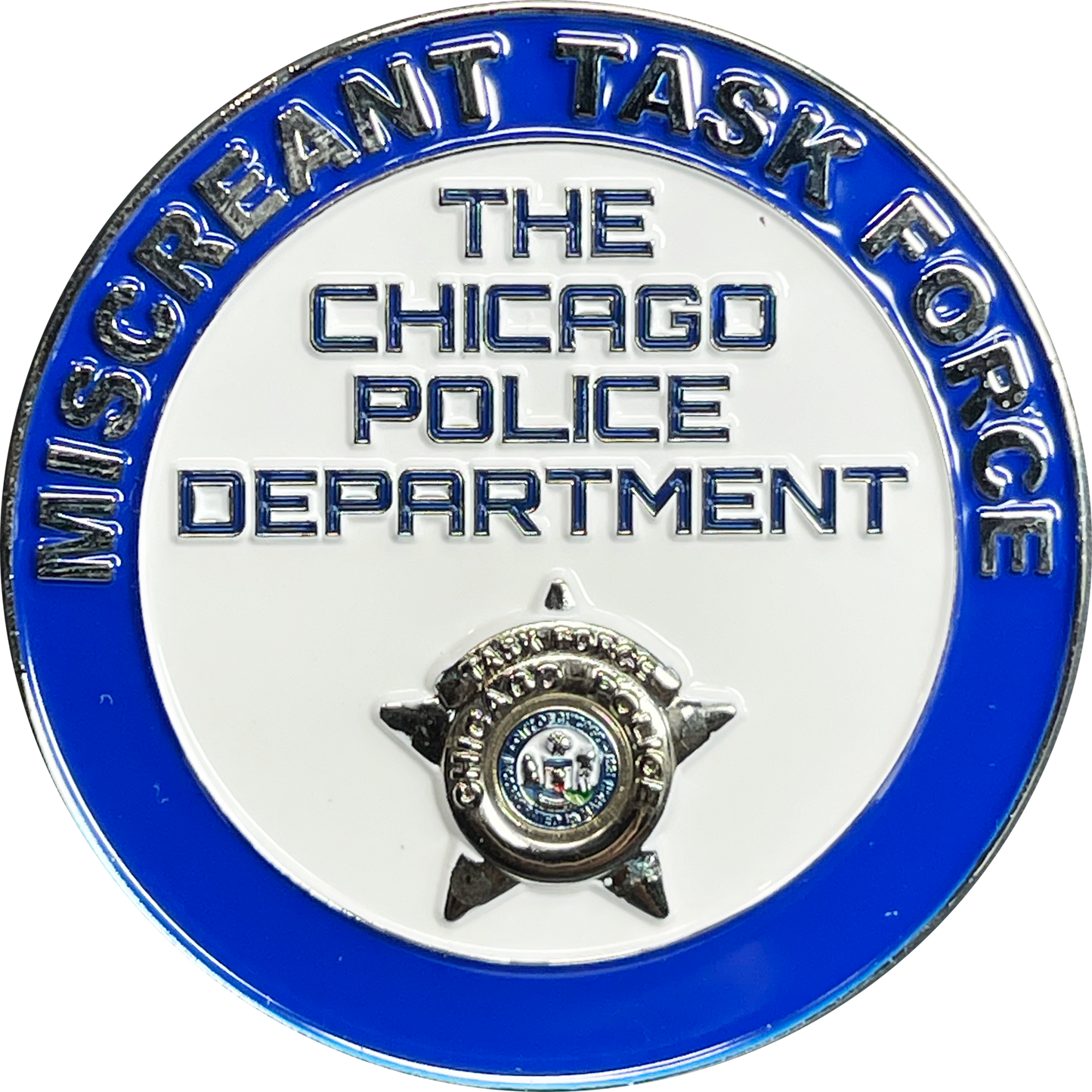 BL15-015 Chicago Police Department Miscreant Task Force Challenge Coin