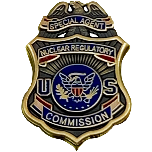 CL13-10 Nuclear Commission Regulatory Commission Special Agent metal pin