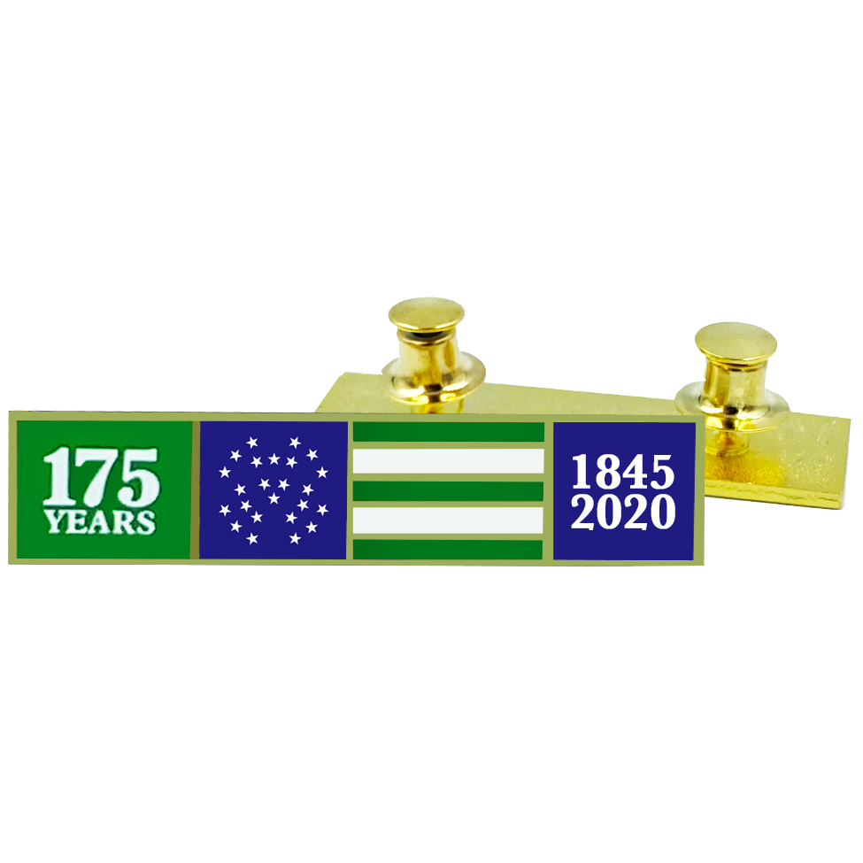 DL8-17 NYPD 175th Anniversary commendation bar pin New York Police Department