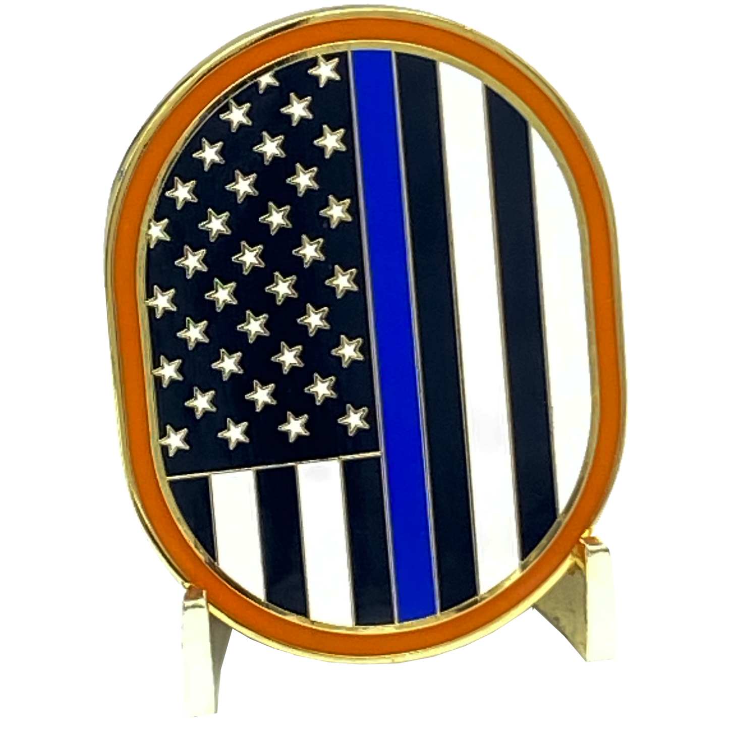 DD-012 LI Nassau County Police Department Long island Dept. Challenge Coin thin blue line NCPD