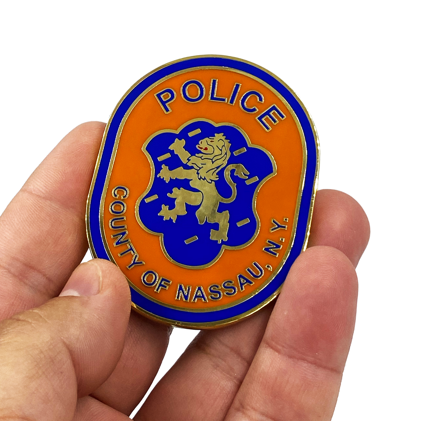 DD-012 LI Nassau County Police Department Long island Dept. Challenge Coin thin blue line NCPD