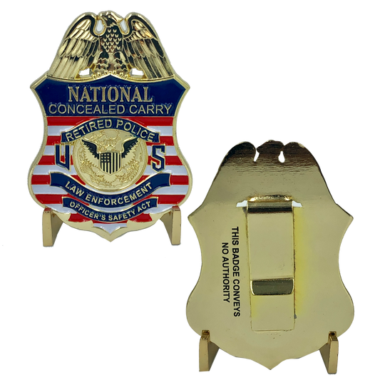 F-019 National Concealed Carry Retired Police LEOSA