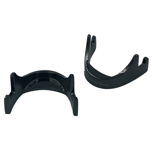 discontinue CL14-14 Black nickel plated 3-pack Challenge Coin Graded Card Holder Display Stand (regular size) not plastic garbage