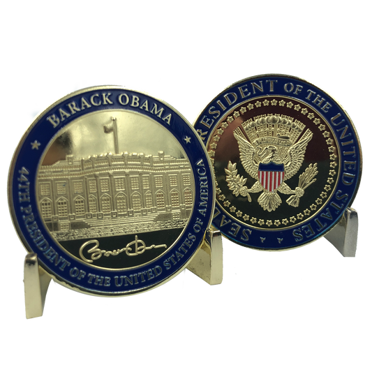 BL4-003 44th President Barack Obama Challenge Coin White House POTUS