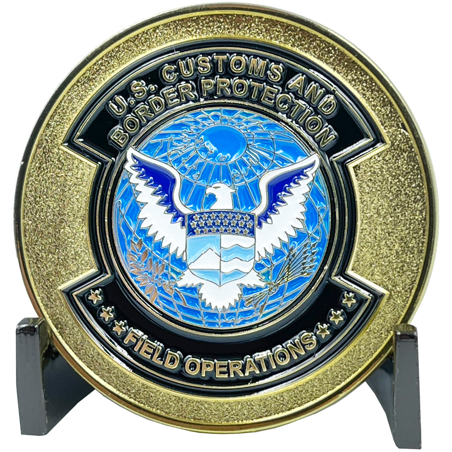 BL5-012 CBP Field Operations Challenge Coin OFO Field Ops CBPO CBP Officer
