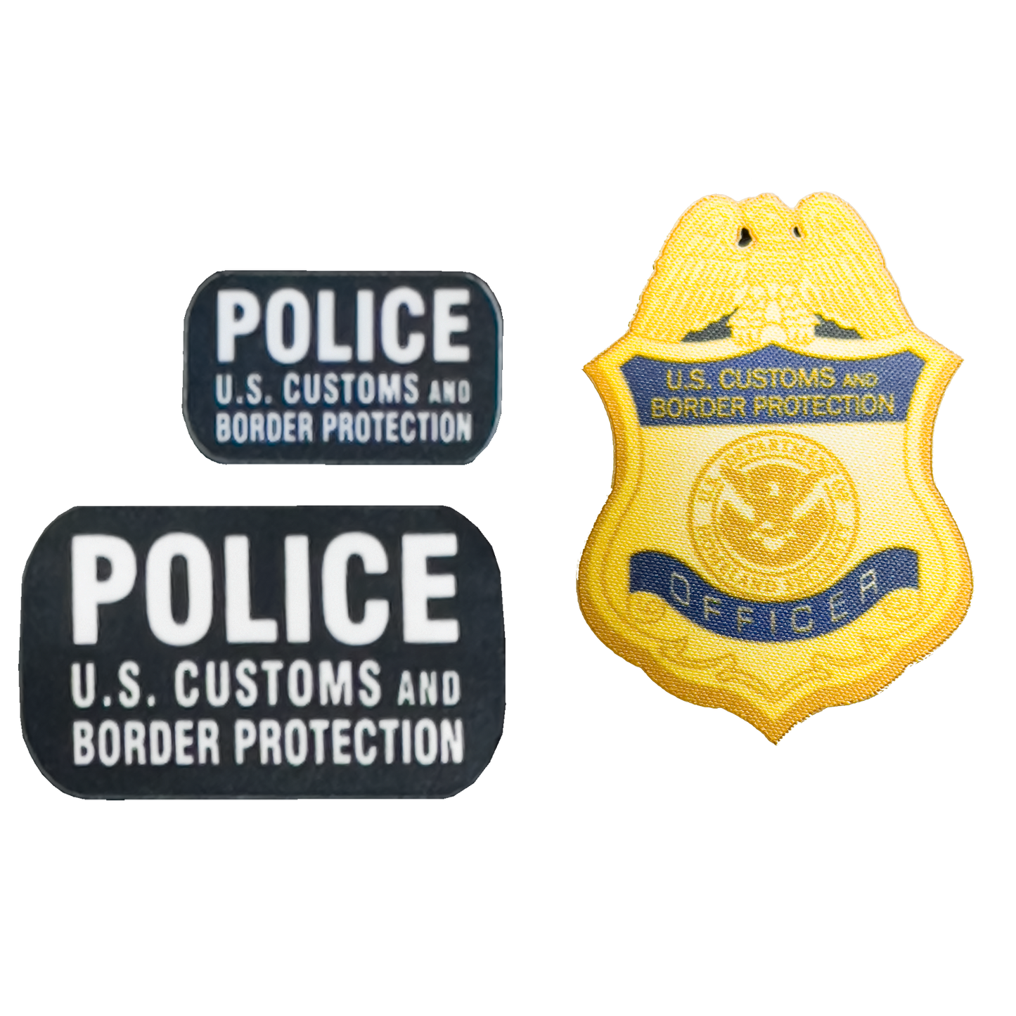 GB2-002 CBP Officer OFO Field Operations Tactical Beverage Bottle or Can Cooler Vest with removable patches perfect gift for Challenge Coin collectors