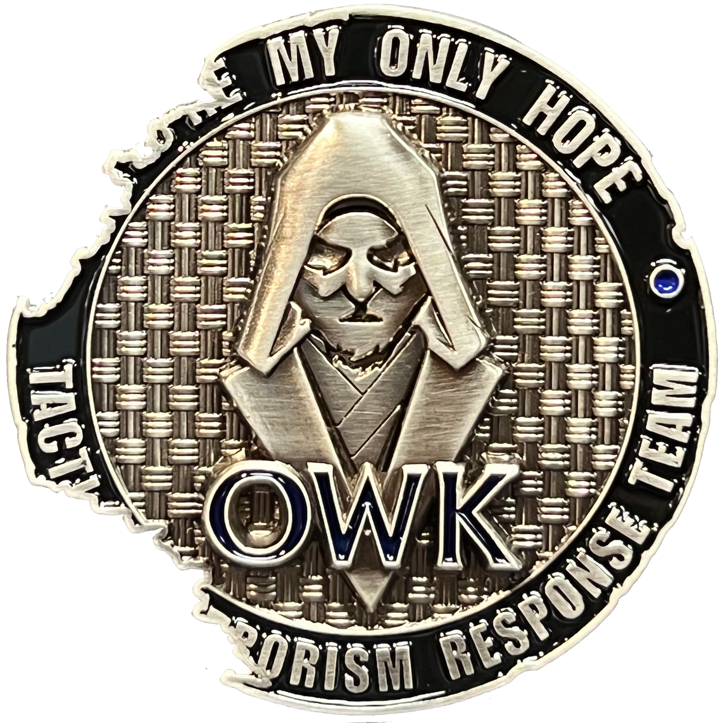 DL13-009 Obi-wan Kenobi You're My Only Hope Death Star II Rogue TACTICAL TERRORISM RESPONSE TEAM 12 TTRT CBP Challenge Coin