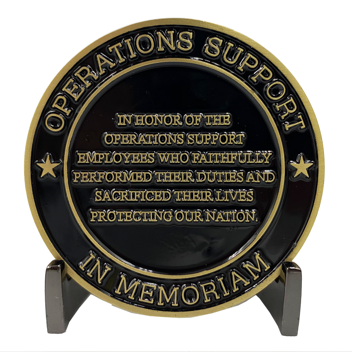 CL10-01 CBP AMO ES OFO OT USBP Border Patrol Field Ops Air Marine Operations Support Challenge Coin