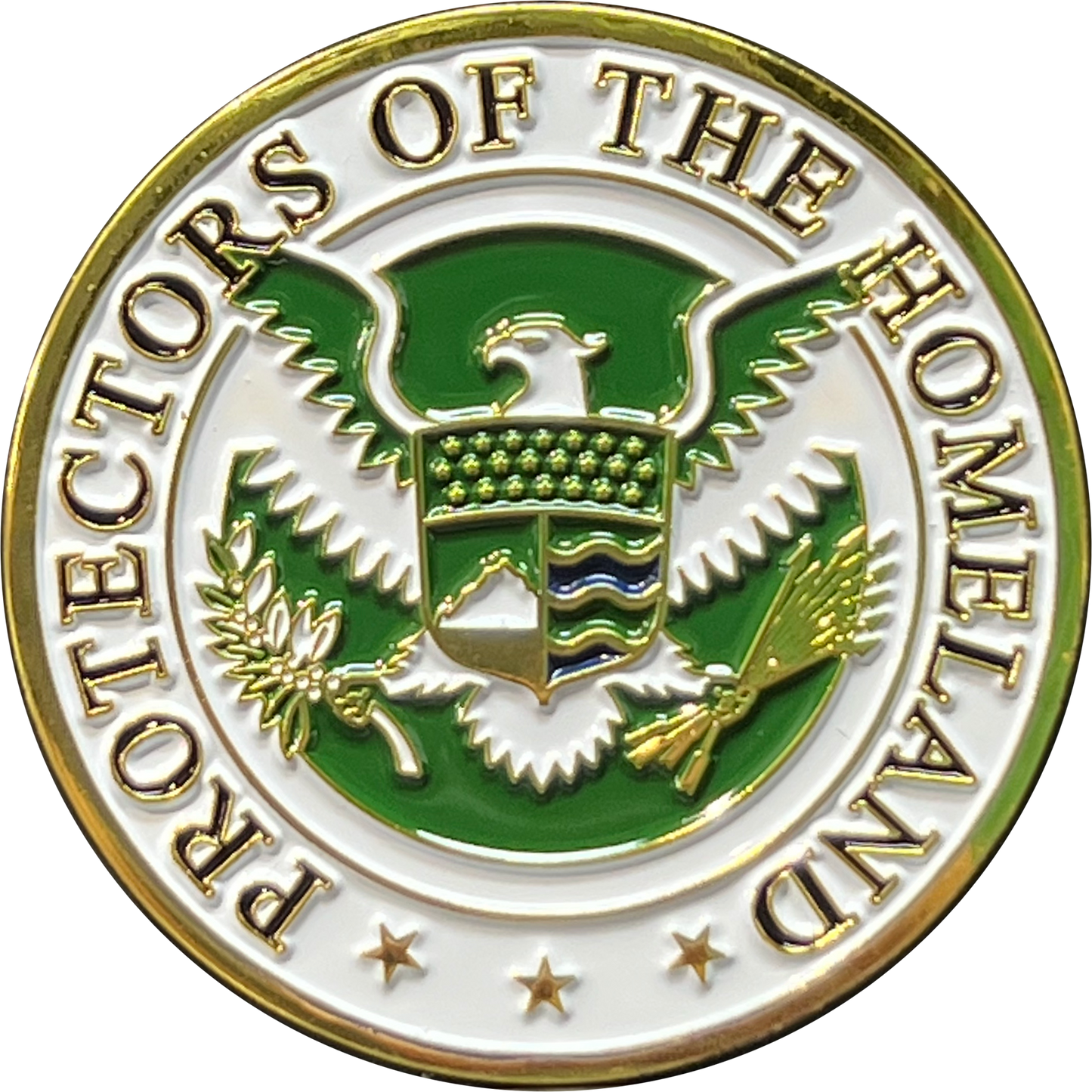 GL3-009 Protectors of the Homeland CBP HSI FAM Secret Service US Air Force Challenge Coin Military Veteran USAF