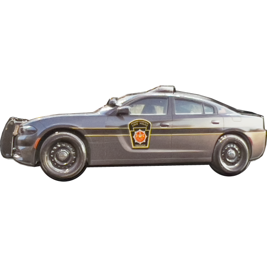 GL6-003 PSP Cruiser Pennsylvania State Police Trooper Challenge Coin Marked Unit Interceptor Car