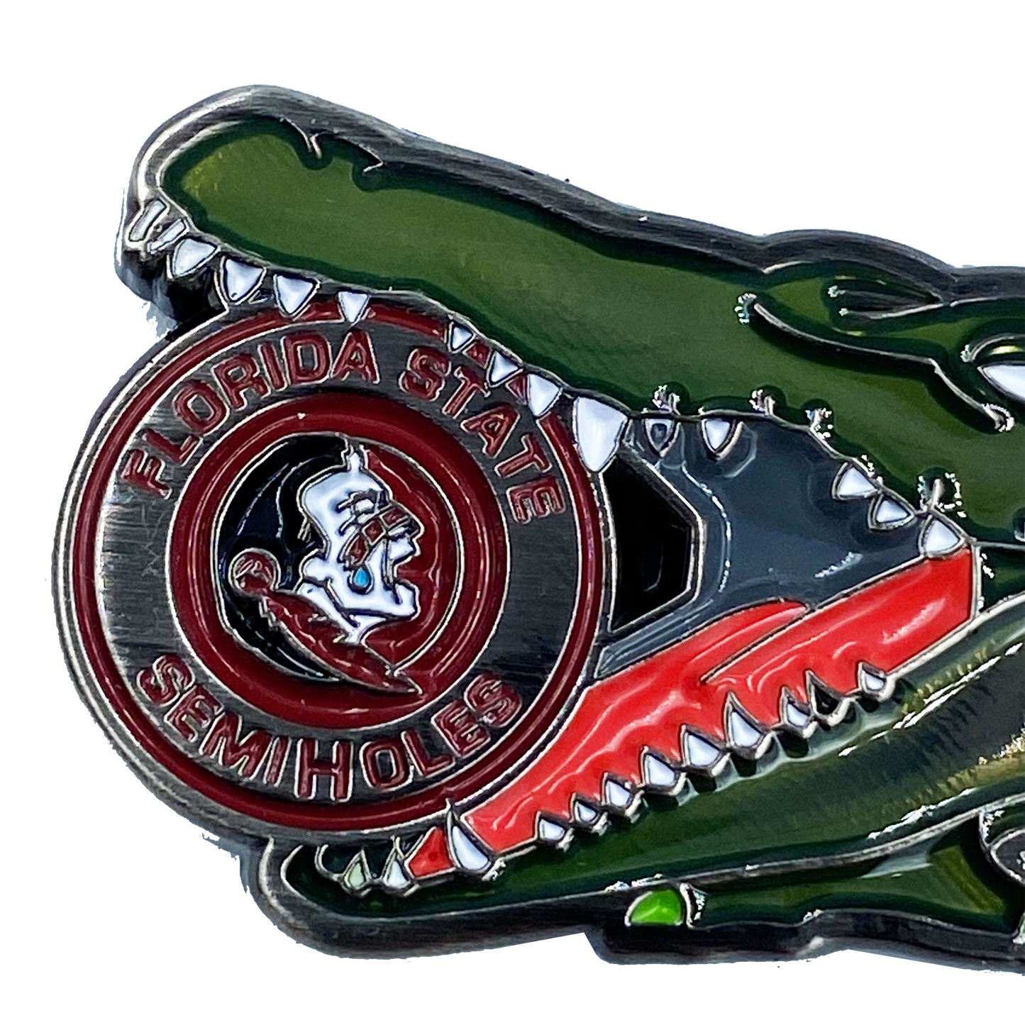 discontinued FF-021 Florida Gators Challenge Coin Police K9 FL State Seminoles SemiHoles