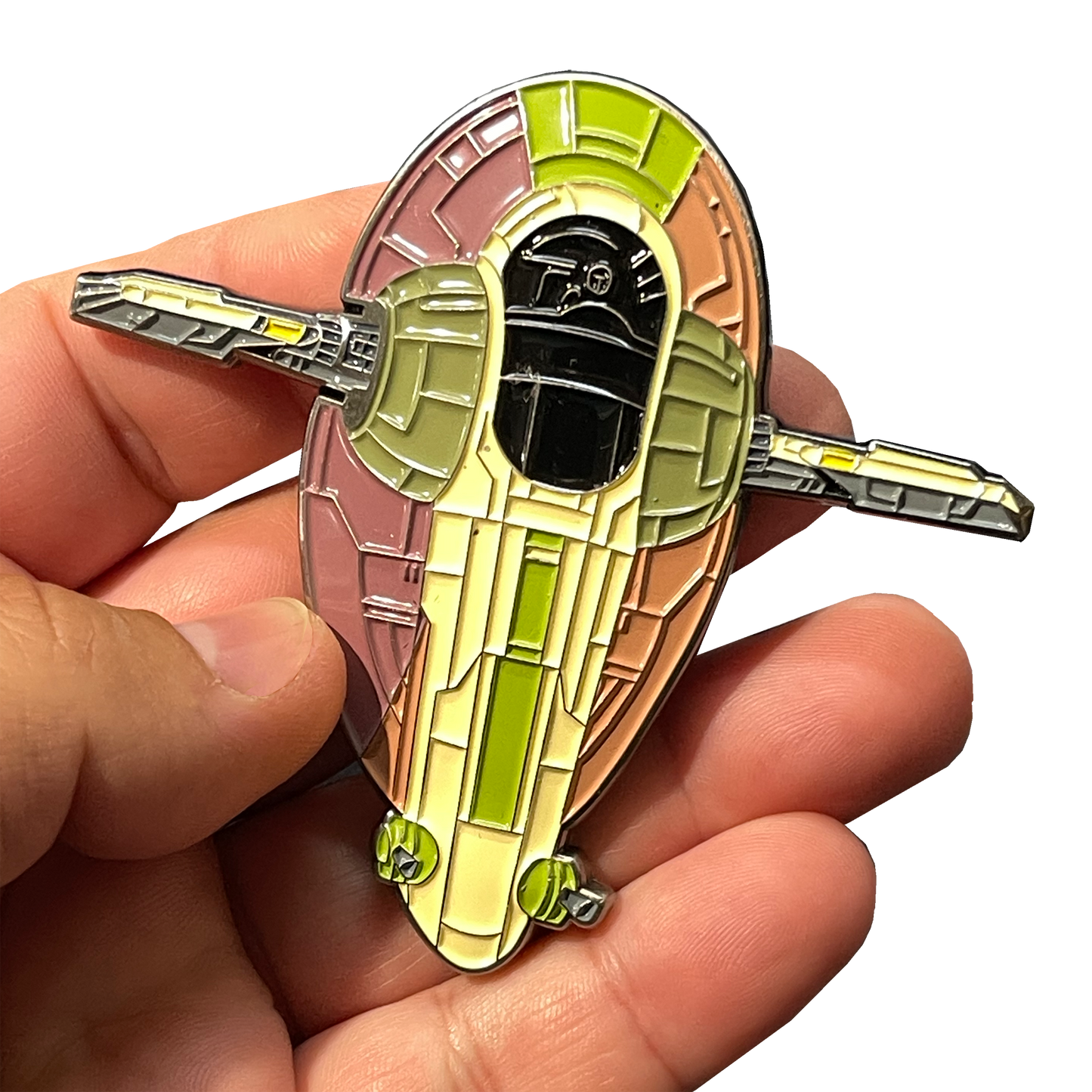 discontinued BL13-012 Bounty Hunter Slave 1 One I Thin Green Line CBP Border Patrol Deputy Sheriff Marines Army Challenge Coin