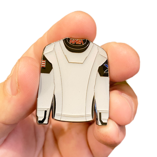 G-017 SpaceX Nasa inspired uniform Shirt Launch Pin Crew Dragon spacecraft Resilience Falcon 9 C207 Kennedy Space Center