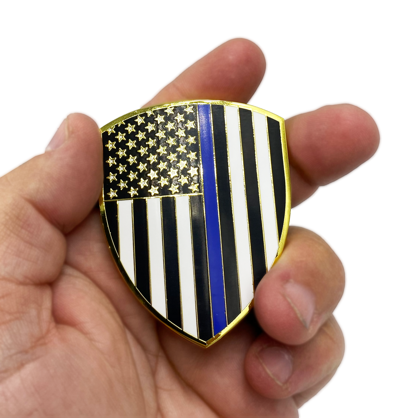 F-005 NYPD NEW YORK CITY Police Department Dept. Challenge Coin thin blue line