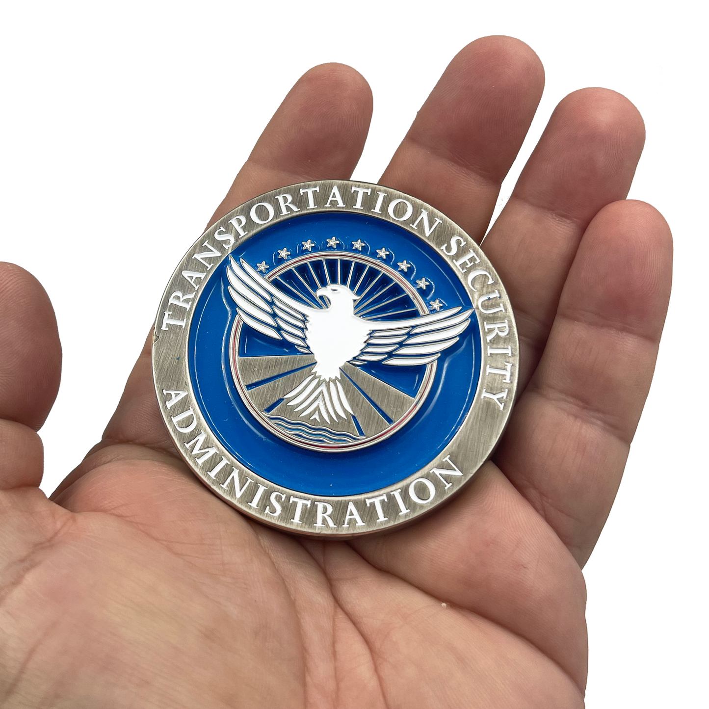 BL15-008 TSA Officer Challenge Coin Transportation Security Administration Screener