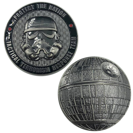 H-011 TACTICAL TERRORISM RESPONSE TEAM 1 TTRT CBP Challenge Coin