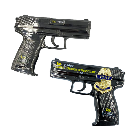 BB-015 TTRT HK P2000 Challenge Coin Police Tactical Terrorism Response Team CBP