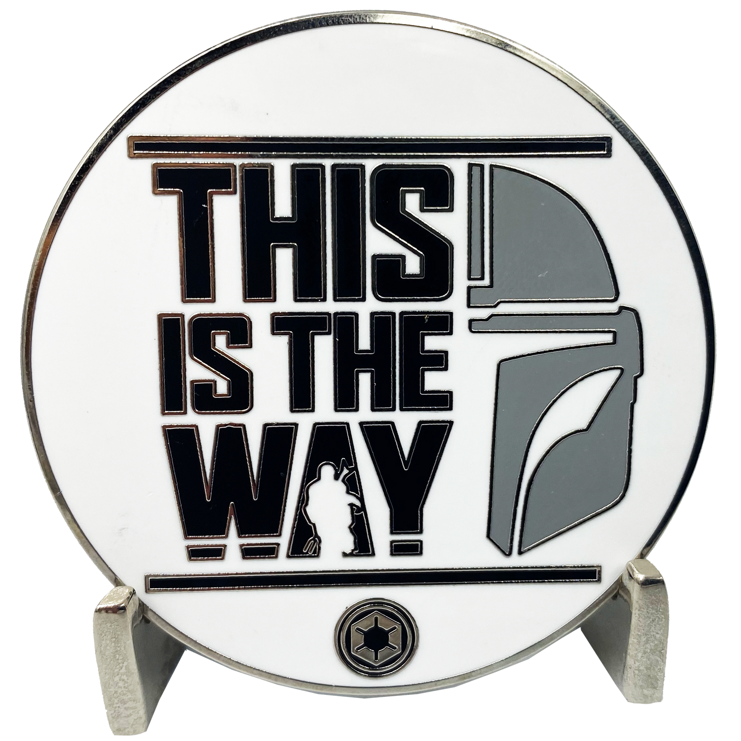 discontinued J-010 Challenge Coin Mandalore Mudhorn