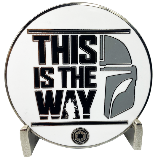 discontinued J-010 Challenge Coin Mandalore Mudhorn