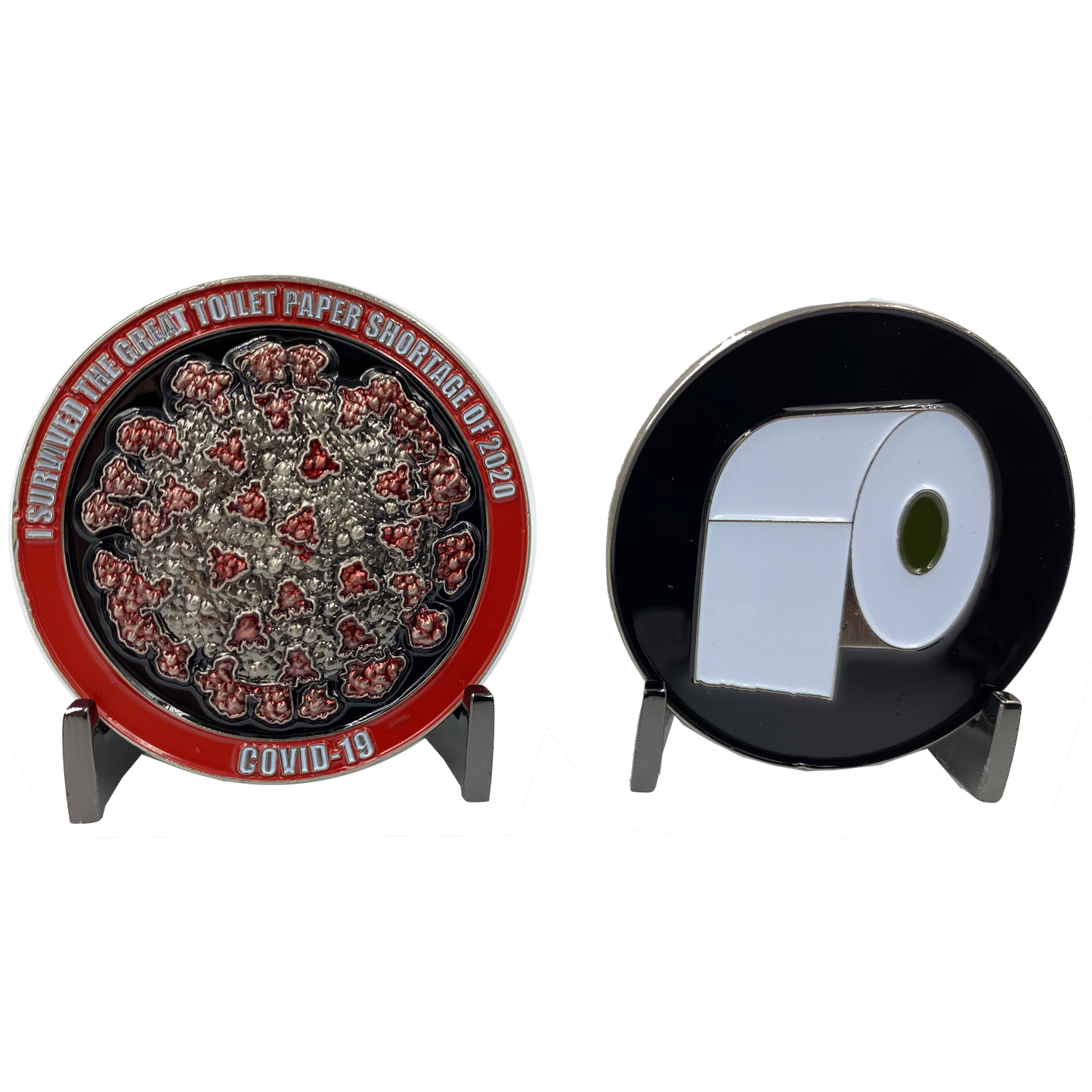 CL-CC I Survived The Great Toilet Paper Shortage of 2020 Challenge Coin