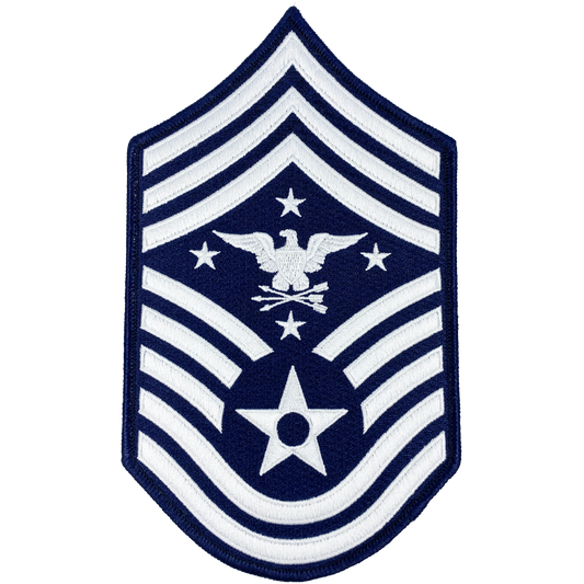 DL1-14 Senior Enlisted Advisor to the Chairman of the Joint Chiefs of Staff Air Force Senior Enlisted Advisor Chief Master Sergeant Rank (Eagle Looking Left) USAF Patch 