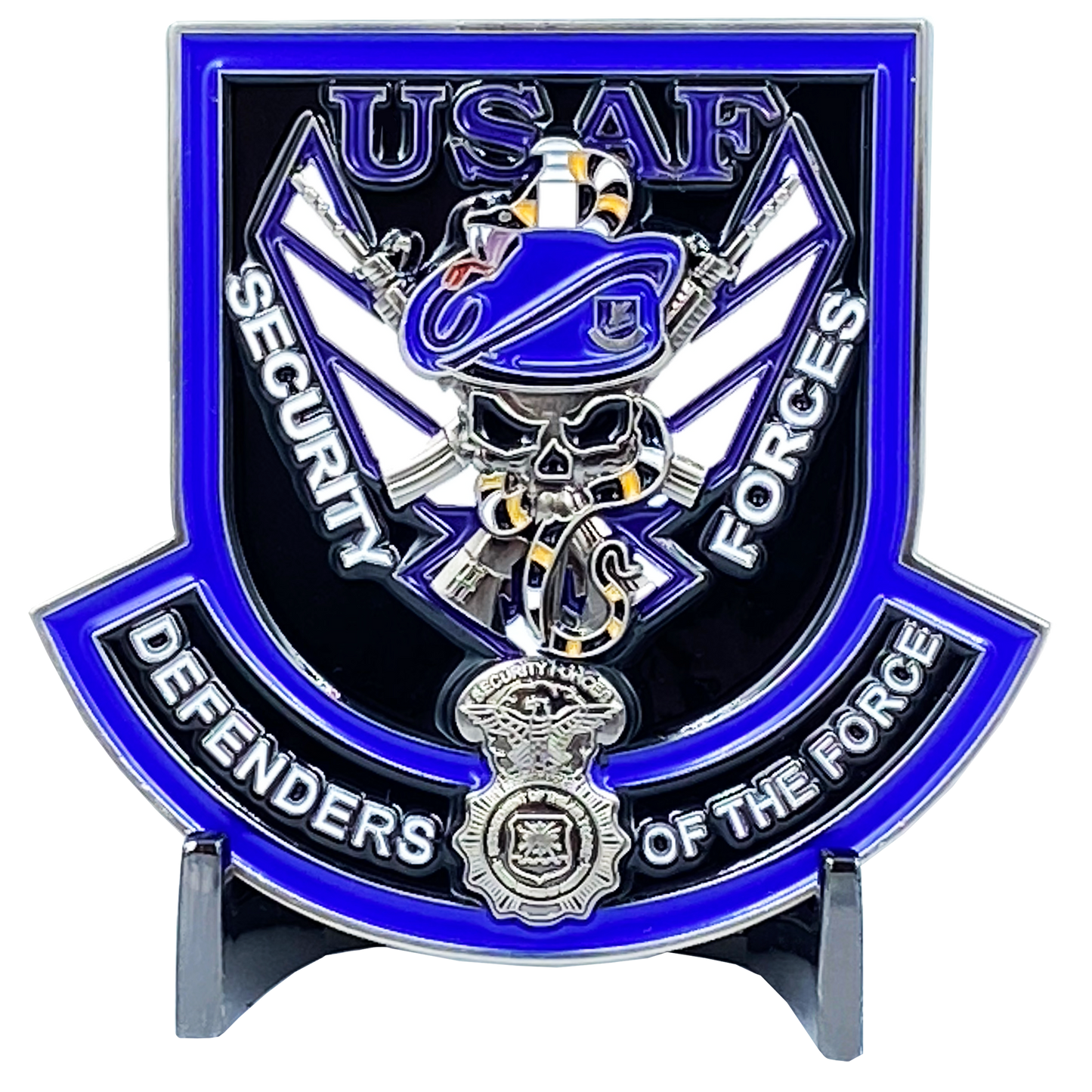 DL2-17 U.S. Air Force Security Forces Police USAF Police SP Defensor Fortis Challenge Coin