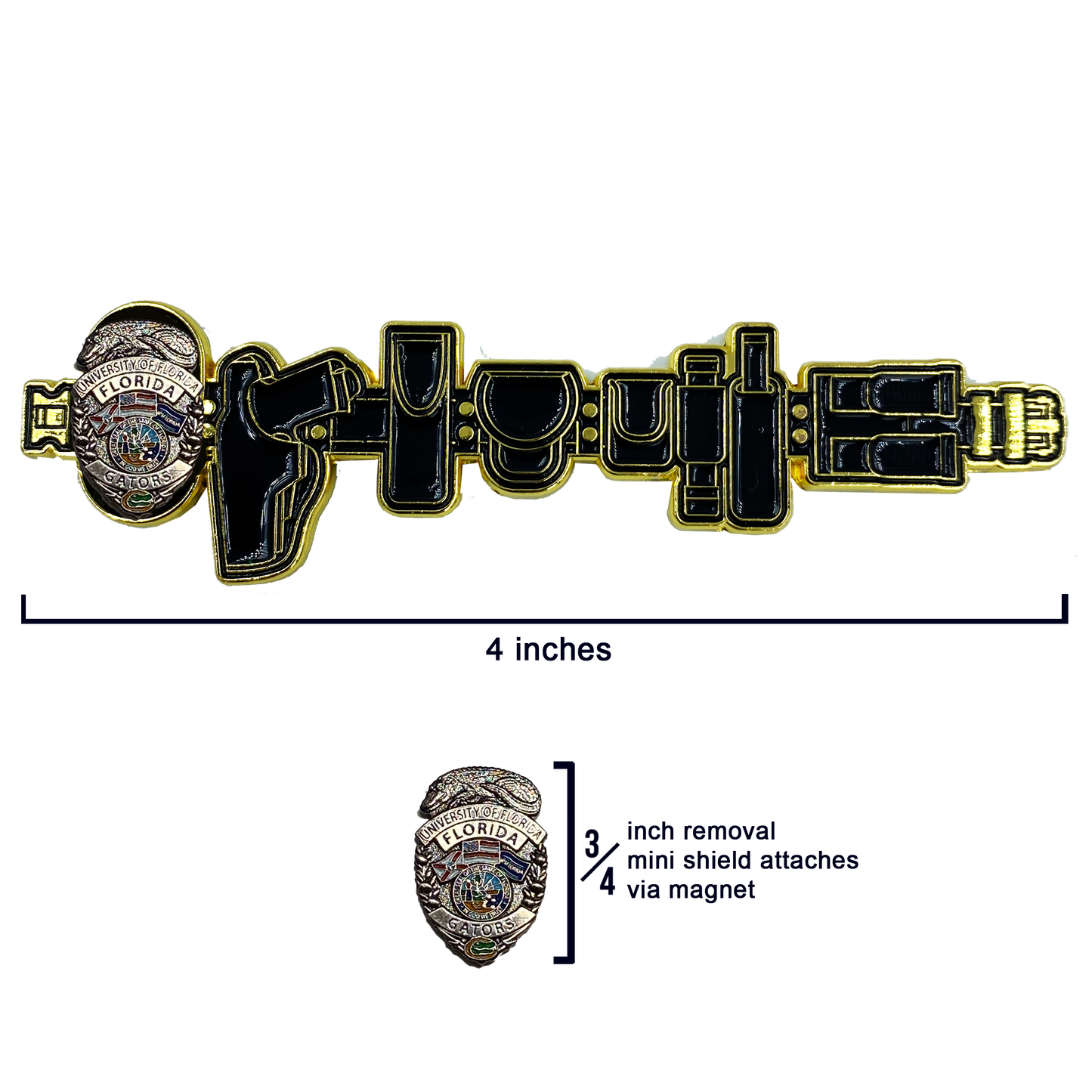 BB-007 University of Florida Gators Police Duty Belt Challenge Coin