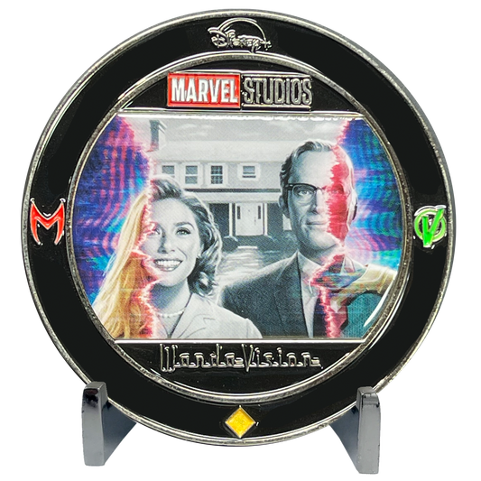 BL11-005 Wanda Vision Challenge Coin WandaVision Hex Vision SWORD