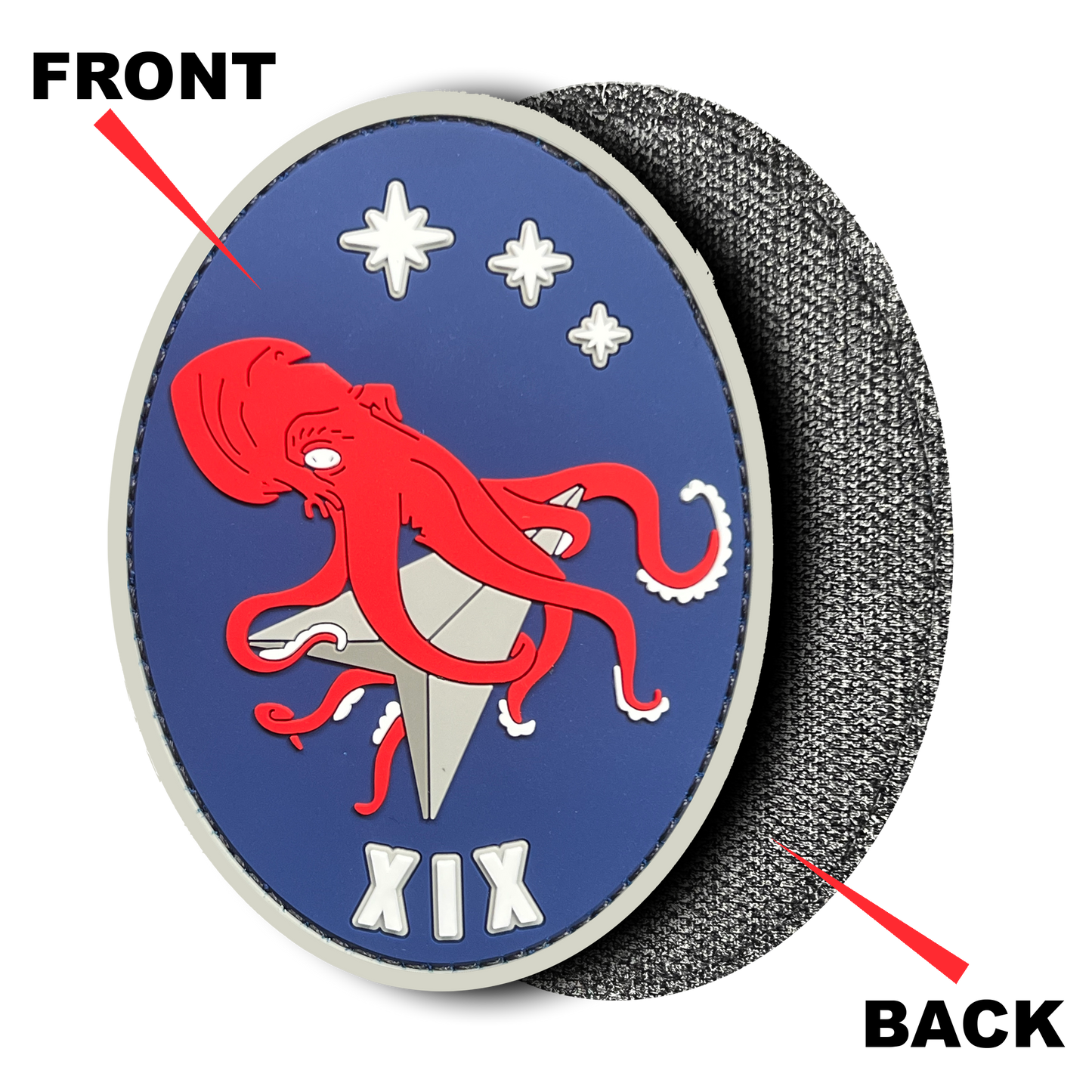 BL1-13B SPACE FORCE TEAM XIX JOINT OCTOPUS MISSION PATCH MILITARY PVC