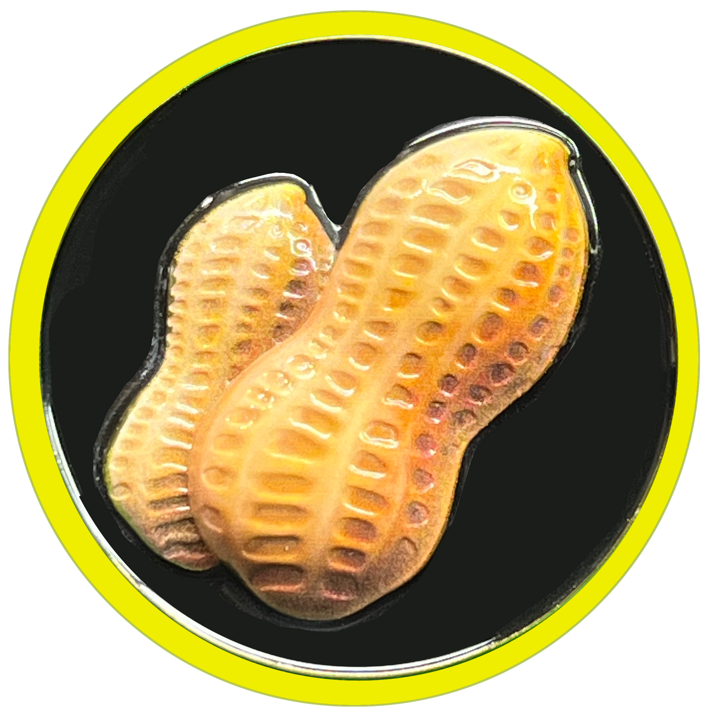 GL2-003 Deez Nuts challenge coin with 3D nuts Dispatcher Funny Gag Gift Thin Gold Line yellow